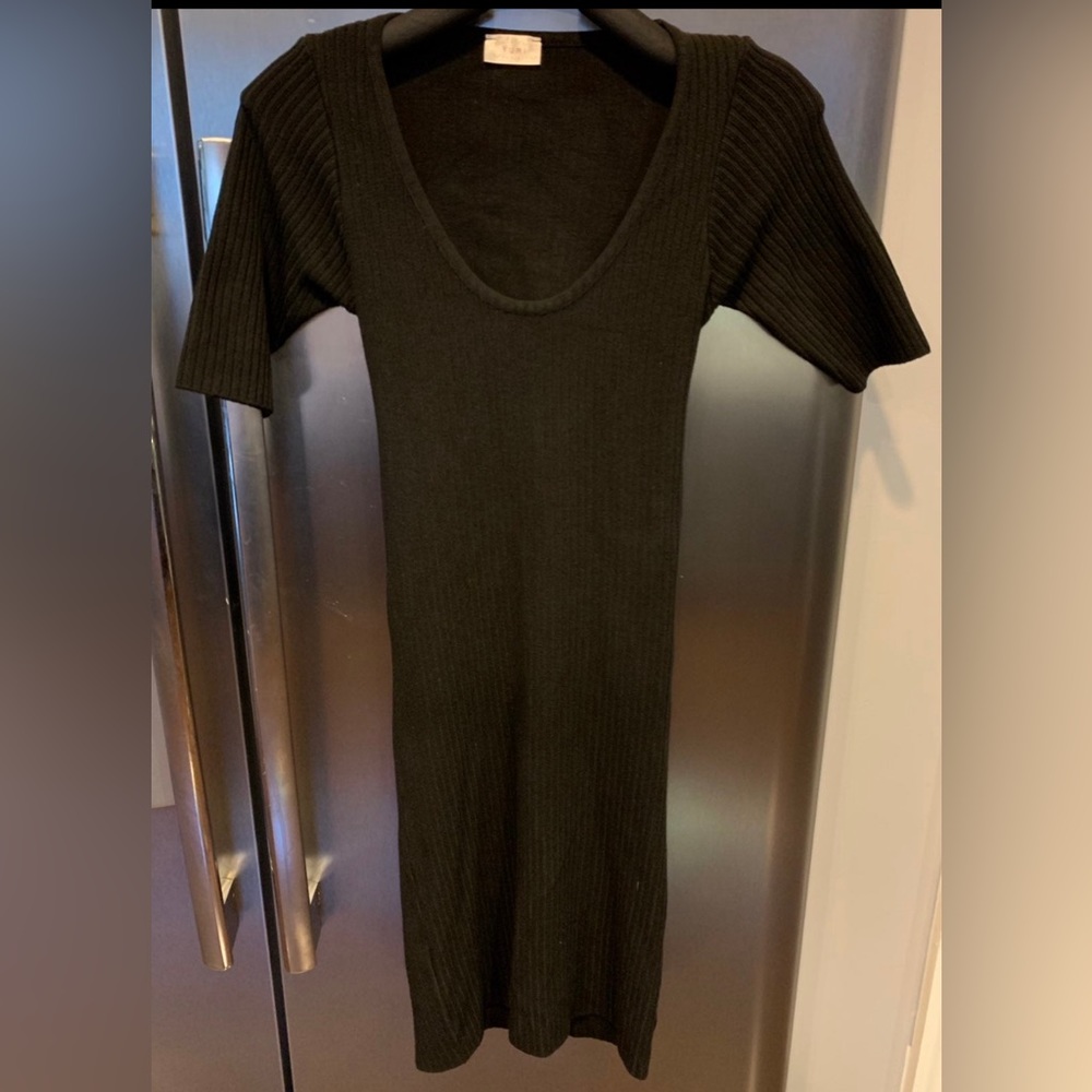 yuri sexy black dress size medium